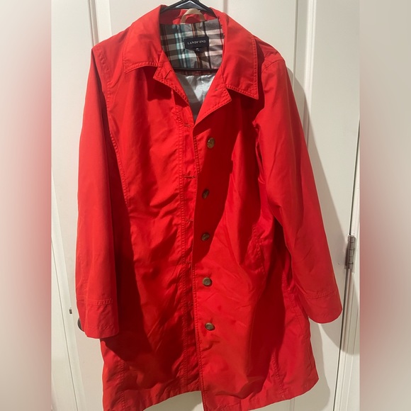 Lands' End Jackets & Coats Medium Lands End Trench Coat Poshmark